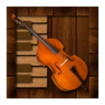 professional double bass android application logo